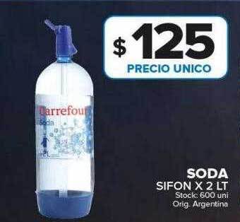 Carrefour Maxi Soda sifon oferta