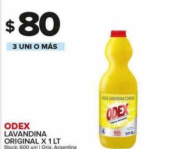 Carrefour Maxi Odex lavandina original. oferta