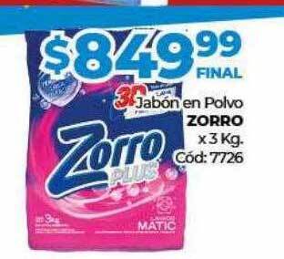 Diarco Jabón en polvo zorro oferta