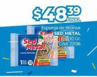 Diarco Esponja de bronce sed metal oferta
