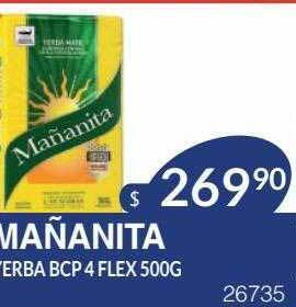 Masivos Mañanita yerba bcp 4 flex oferta