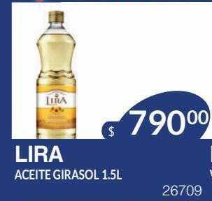 Masivos Lira aceite girasol oferta