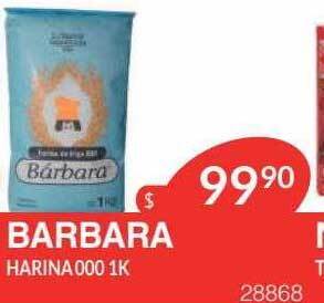Masivos Barbara harina 000 oferta