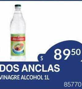 Masivos Dos anclas vinagre alcohol oferta
