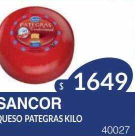 Masivos Sancor queso pategras oferta