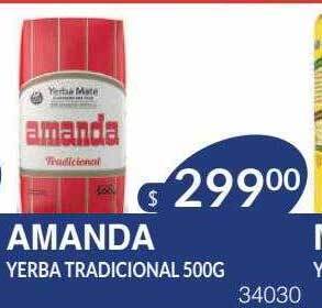Masivos Amanda yerba tradicional oferta