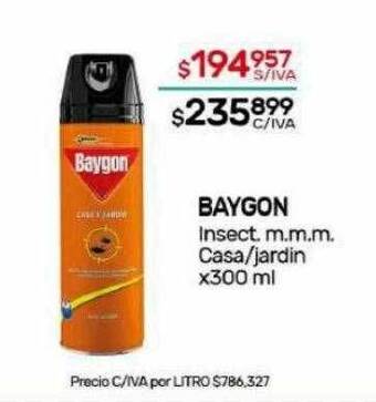 Nini Mayorista Baygon insect m.m.m. casa jardin oferta