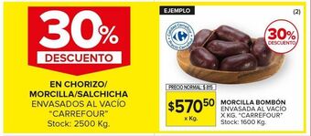 Carrefour Maxi Morcilla bombón oferta