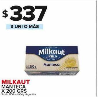 Carrefour Maxi Milkaut manteca oferta