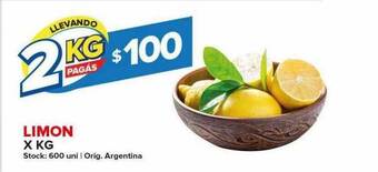 Carrefour Maxi Limon oferta