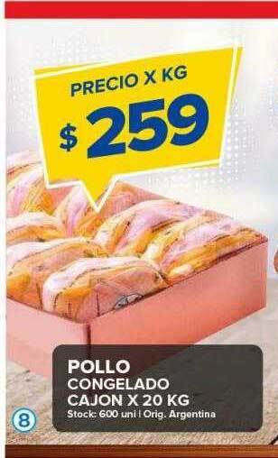 Carrefour Maxi Pollo congelado cajon oferta