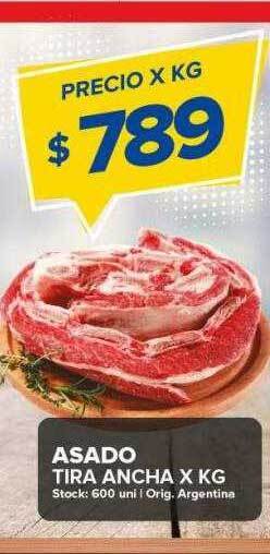 Carrefour Maxi Asado tira ancha oferta