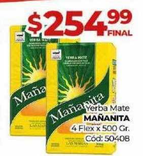 Diarco Yerba mate mañanita 4 flex oferta