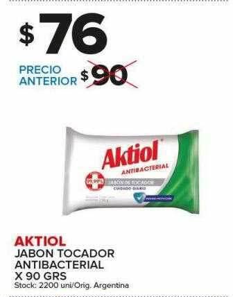 Carrefour Maxi Aktiol jabon tocador antibacterial oferta