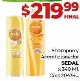 Diarco Shampoo y acondicionador sedal oferta