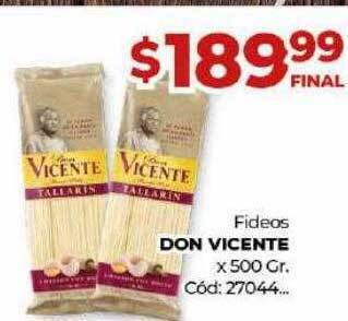 Diarco Fideos don vicente oferta