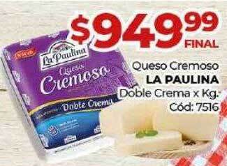 Diarco Queso cremoso la paulina doble crema oferta
