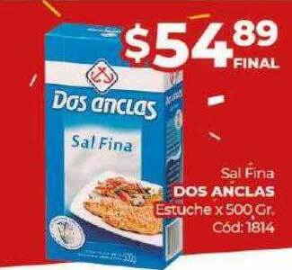 Diarco Sal fina dos anclas estuche oferta