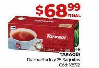 Diarco Té taragüi diamantado oferta