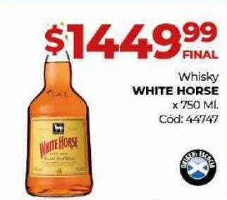 Diarco Whisky white horse oferta