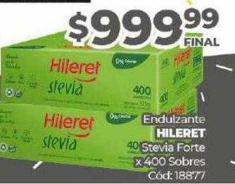 Diarco Endulzante hileret stevia forte oferta