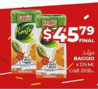 Diarco Jugo baggio oferta