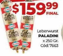 Diarco Leberwurst paladini oferta