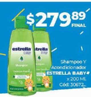 Diarco Shampoo y acondicionador estrella baby oferta