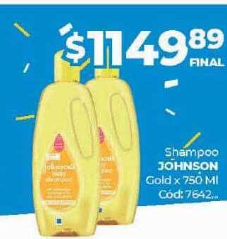 Diarco Shampoo johnson gold oferta