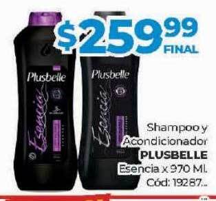 Diarco Shampoo y acondicionador plusbelle esencia oferta