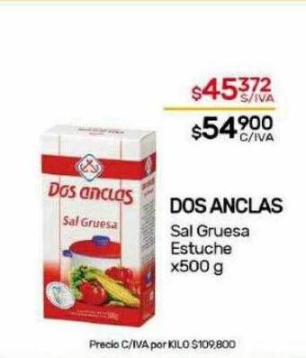 Nini Mayorista Dos anclas sal gruesa estuche oferta