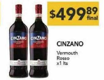 Nini Mayorista Cinzano vermouth rosso oferta