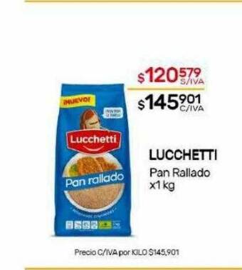 Nini Mayorista Lucchetti pan rallado oferta
