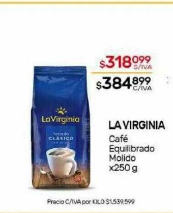 Nini Mayorista La virginia café equilibrado molido oferta