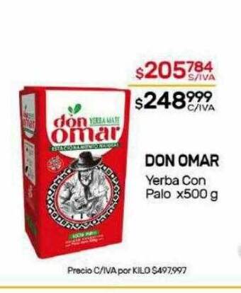 Nini Mayorista Don omar yerba con palo oferta