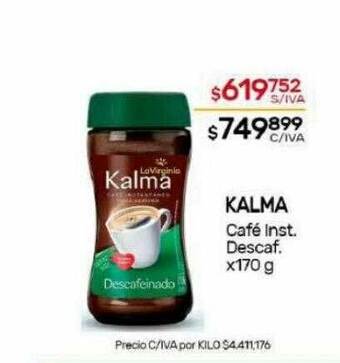 Nini Mayorista Kalma café inst. descaf. oferta