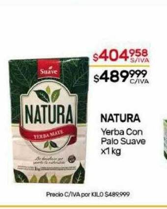 Nini Mayorista Natura yerba con palo suave oferta