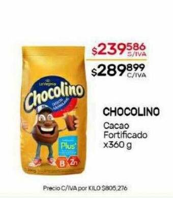 Nini Mayorista Chocolino cacao fortificado oferta