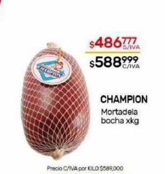 Nini Mayorista Champion mortadela bocha oferta