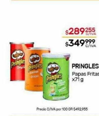Nini Mayorista Pringles papas fritas oferta