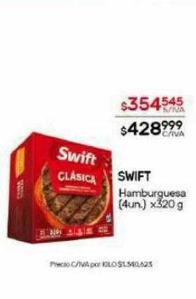 Nini Mayorista Swift hamburguesa oferta
