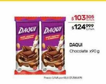 Nini Mayorista Daqui chocolate oferta