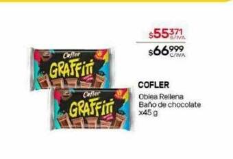 Nini Mayorista Cofler oblea rellena baño de chocolate oferta