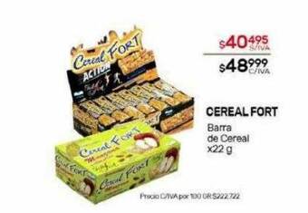 Nini Mayorista Cereal fort barra de cereal oferta