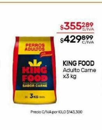 Nini Mayorista King food adulto carne oferta