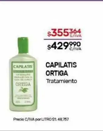 Nini Mayorista Capilatis ortiga tratamiento oferta