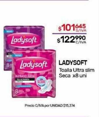 Nini Mayorista Ladysoft toalla ultra slim seca oferta