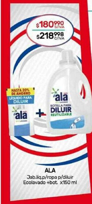 Nini Mayorista Ala jab. liq. p ropa p diluir ecolavado +bot. oferta