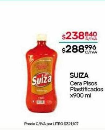 Nini Mayorista Suiza cera pisos plastificados oferta