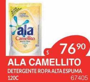 Masivos Ala camellito detergente ropa alta espuma oferta